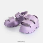 аспха и сандале на платформи веганске Buffalo лавандаD02H4J15 |сандале - Слика 4