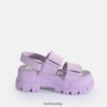 аспха и сандале на платформи веганске Buffalo лавандаD02H4J15 |сандале - Слика 6