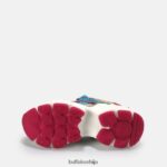 бинарне глам патике веганске Buffalo среброD02H4J321 |патике - Слика 6
