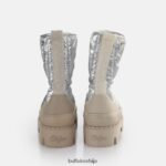 гавран снег чизме глежњаче веганске Buffalo среброD02H4J476 |чизме - Слика 3