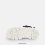 гавран хи патике високе веганске Buffalo црно белиD02H4J893 |патике - Слика 5
