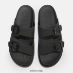 еве сол сандале на платформи веганске Buffalo црнD02H4J248 |слајдови - Слика 3