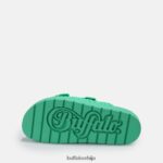 еве сол сандале на платформи веганске Buffalo зеленD02H4J460 |слајдови - Слика 6