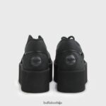 класични изрези торња Buffalo црнD02H4J895 |патике - Слика 4