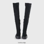 мирна боот равна веганска Buffalo црнD02H4J502 |чизме - Слика 4