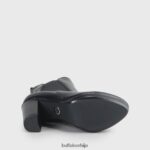 мицаиах глежњаче веганске Buffalo црнD02H4J672 |чизме - Слика 4