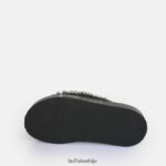ноа глам слиде платформ сандале веганске Buffalo црнD02H4J60 |слајдови - Слика 7
