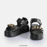 ноа јорган сандале на платформи веганске Buffalo црнD02H4J281 |сандале - Слика 4