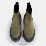 равен цхелсеа веганске глежњаче Buffalo каки/црнаD02H4J362 |чизме - Слика 5