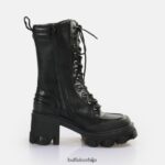риот лаце хи веган Buffalo црнD02H4J821 |чизме - Слика 5