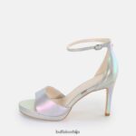 роња сандале са потпетицом веганске Buffalo сиренаD02H4J173 |сандале